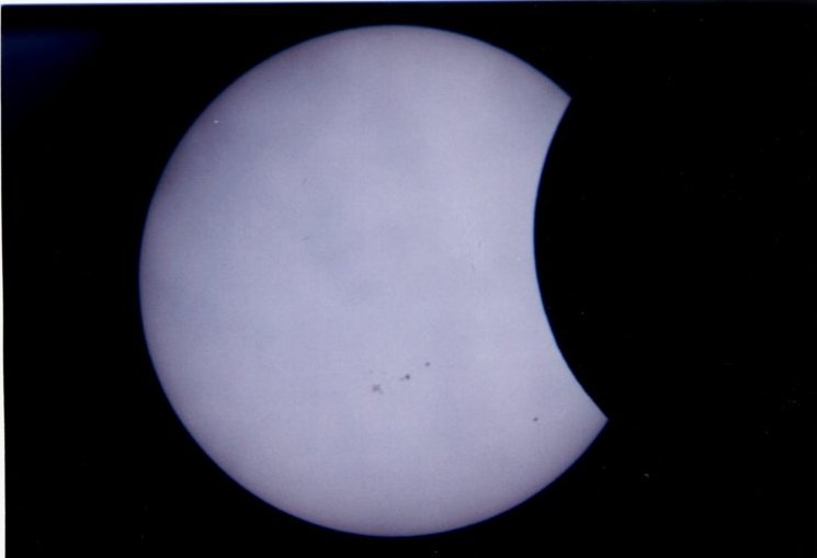 Die Sonnenfinsternis 1999 über Penzberg